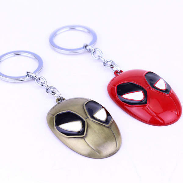 hot Deadpool face chain for kids fashion face chain toys children favorite gifts baby key chain