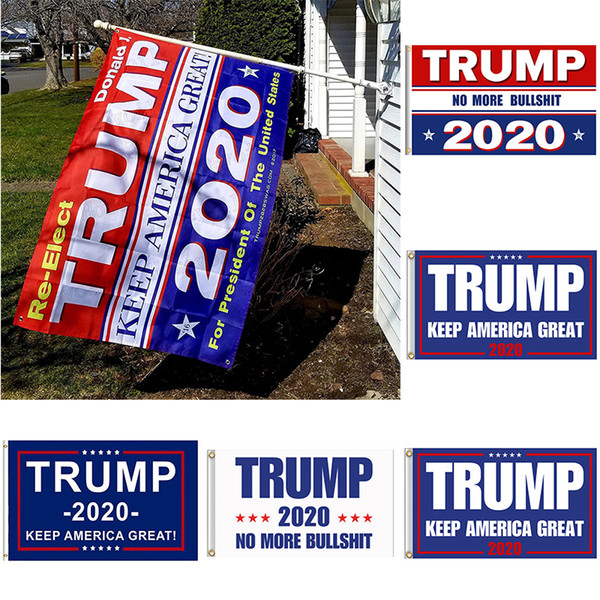 Trump 2020 Flag Decor Banner Donald Trump Flag Keep America Great Donald For President USA 150x90cm Donald Flags LE288