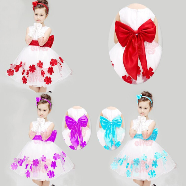 2017 New Cinderella Girls Embroidered Lace Vest party Dress Dresses girls frozen children clothes Prom Dresses Summer kids Princess Dress
