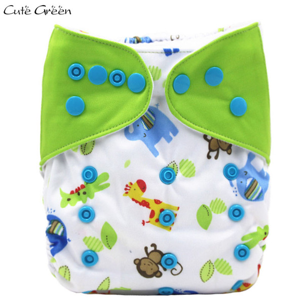 Splice Design Baby Pocket Cloth Diaper Waterproof PUL Stay Dry Suede Cloth Inner Baby Diapers Nappies One Size Baby Cloth Nappy