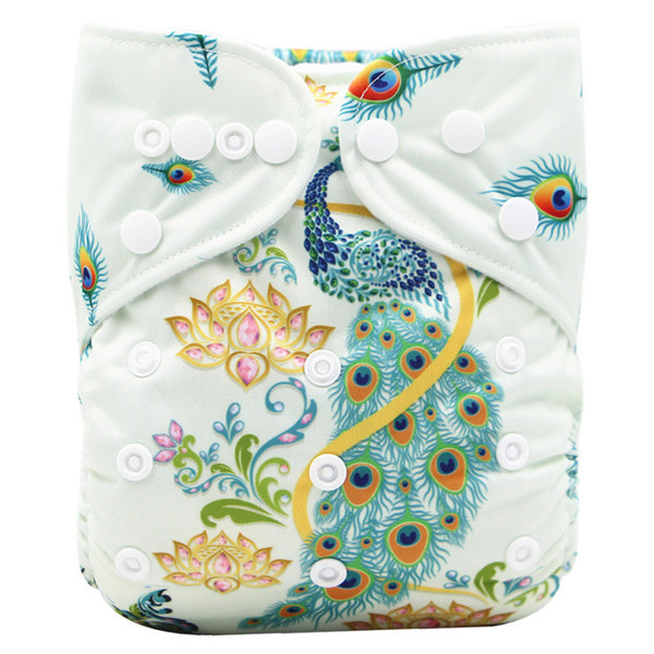 Position Digital Print PUL Baby Pocket Cloth Diapers Reusable Baby Nappies Washable Nappy Pant Infant Cloth Diaper