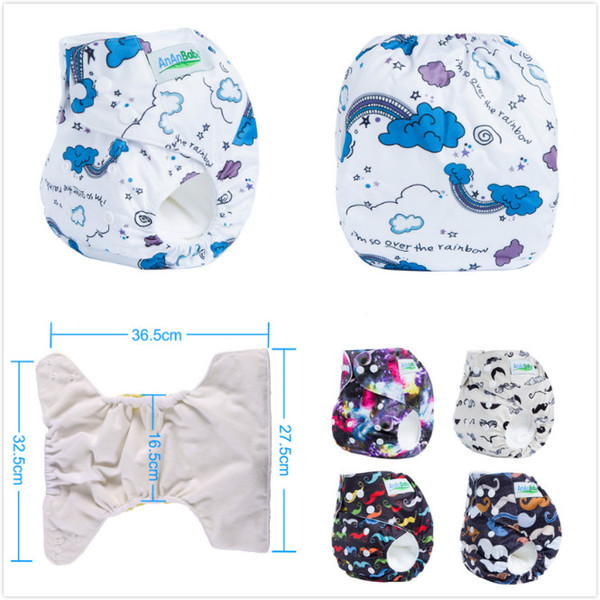 Quality 3pc/pack Baby Washable Reusable Diaper Nappy One Size Adjustable Infant Girl Boys Cloth Diapers Covers Training Pants