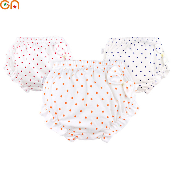 Kids 100% Cotton shorts Girls,Baby,Infant,fashion Bow,Dots Underwear Panties For Children Cute High-quality Underpants gifts CN