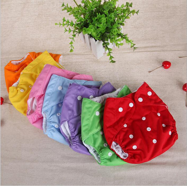 Infant Diapers Nappy Toddler Adjustable Reusable Nappies Washable Cloth Diaper Button Diapers Pants Baby Diaper Covers Nappy Shorts B3285