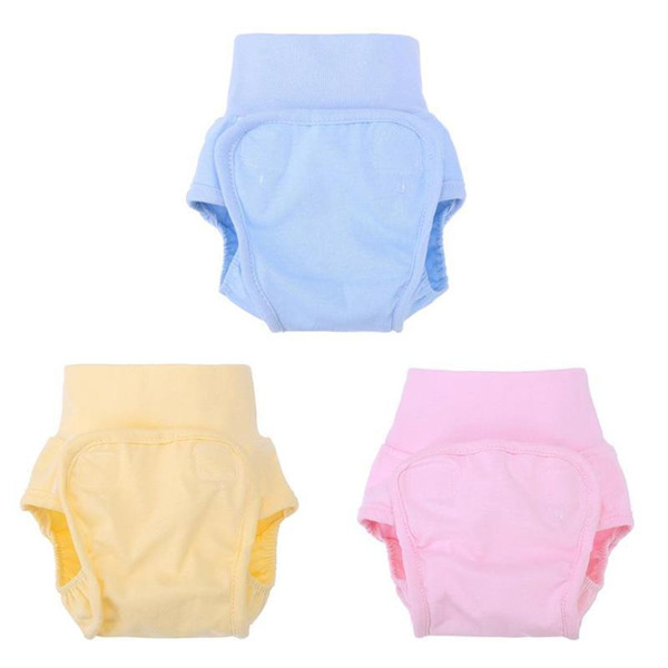 1Pcs Cute Baby Diapers Reusable Nappies Cloth Diaper Washable Infants Children Baby Cotton Training Pants Panties Nappy