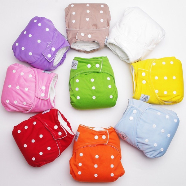 Baby Cloth Reusable Diapers Nappies Washable Newborn Ajustable Diapers Nappy Changing Diaper Children Washable Cloth