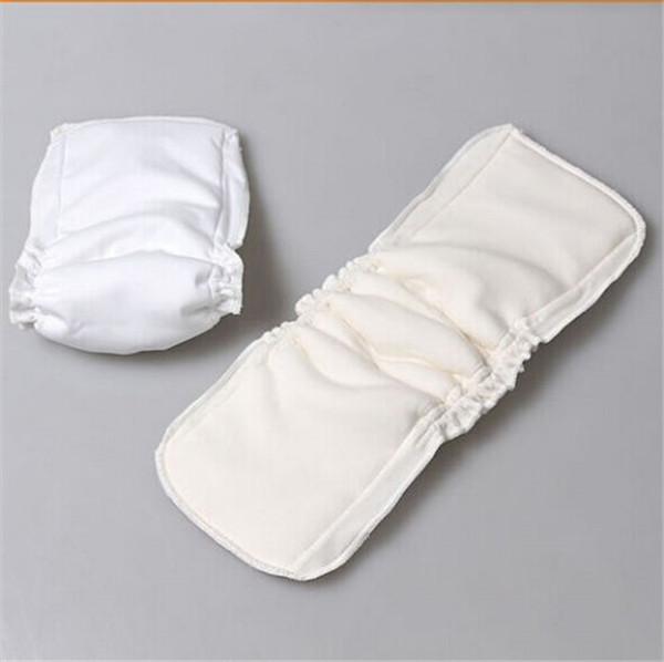 Bamboo Fiber Insert 5 layers Bamboo Fiber Insert Liners For Cloth Diaper Nappy Changing Pad Reusable Bamboo Cotton Rope Leakproof Urine Ppad