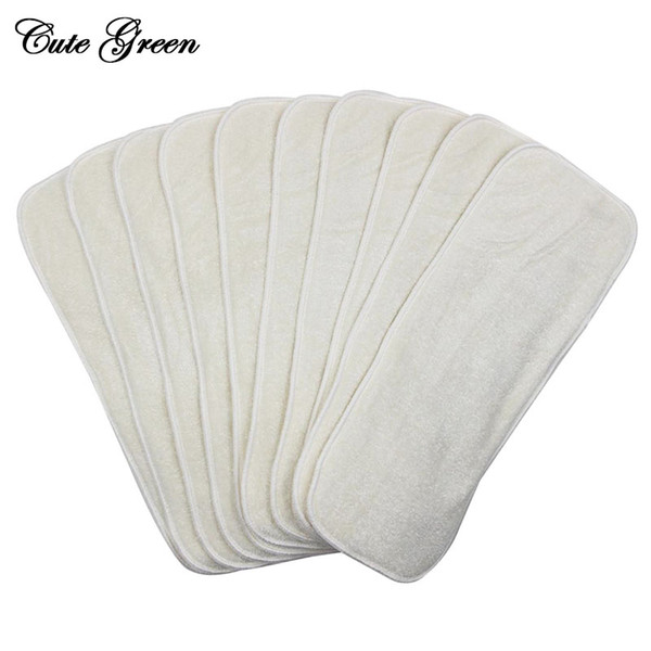 Reusable Washable Inserts Boosters Liners For Pocket Cloth Nappy Diaper Changing Pad Microfibre Cloth Baby Diaper Insert Bamboo