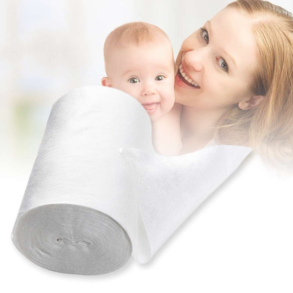 New Safety Baby Flushable Biodegradable Disposable Cloth Nappy Diaper Bamboo Liners 100 Sheets 1 Roll 18cmx30cm for 3-15Kg Baby