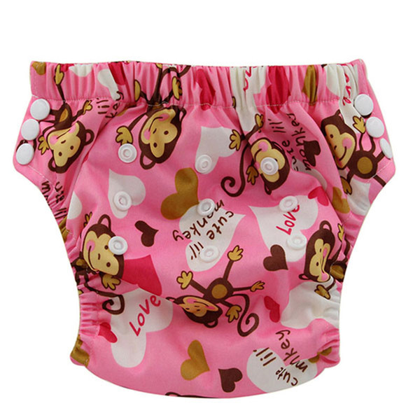 Baby Reusable Toilet Potty Training Pants with Digital Printed Infant Boys And Girls Water Resistant Training Pants 0-3Years