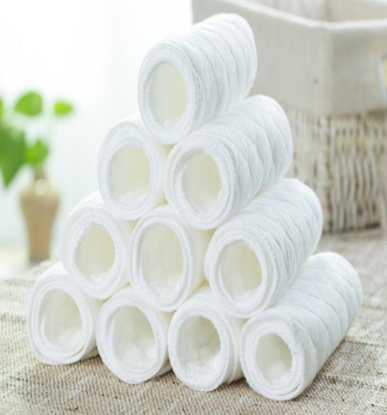 50 Pcs Avoid Folding Three Layers Ecological Cotton Repeated Washing With Diapers No Fluorescent Agent Diapers