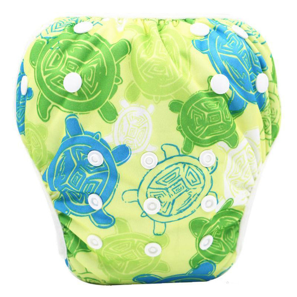 baby swim diaper portable healthful newborn leak proof adujustable diapers reusable baby nappy free size 40 colors