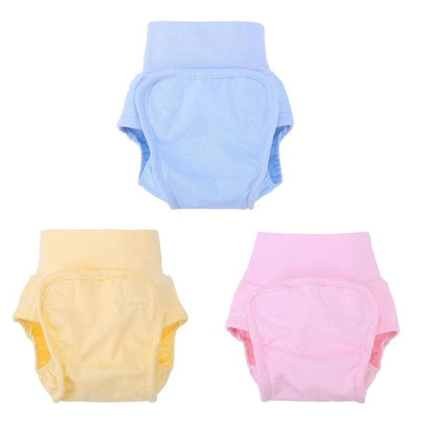 1Pcs Cute Baby Diapers Reusable Nappies Cloth Diaper Washable Infants Children Baby Cotton Training Pants Panties Nappy