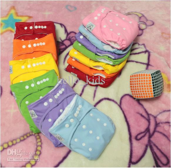 10 Diapers +10 Inserts Diapers Baby Cloth Diapers Suppliers Baby Diapering ,10pcs/lot,