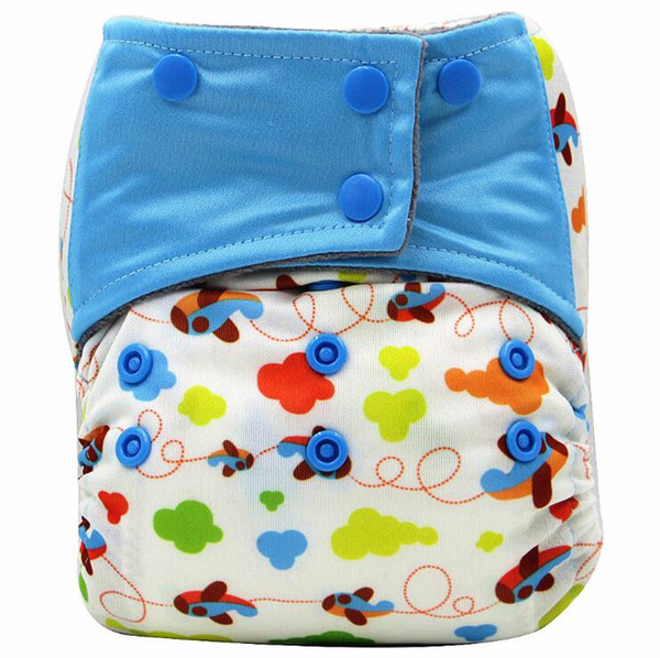 AIO snaps cloth diapers reusable ecological cloth Baby Diapers one size pocket diaper wholesale Washable Diapers