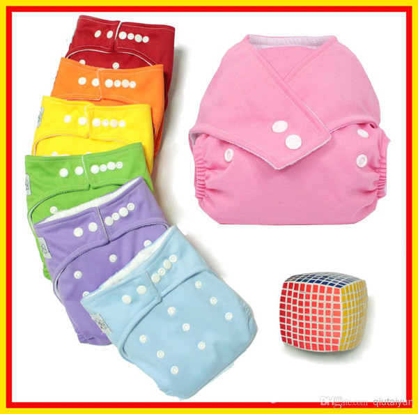 2014 Factory price 7 COLOR Baby Diapers Clothes Diapers Adjustable SIZE baby Diapers Diaper mix colour best quality 100/LOT H398