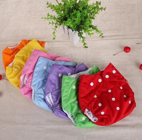 Reusable baby diapers washable grid / cotton diaper training pants diaper baby Fraldas winter summer diapers version