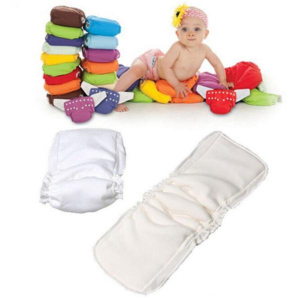 Bamboo Fiber Insert 5 Layers Bamboo Fiber Insert Liners For Cloth Diaper Nappy Changing Pad Reusable Diaper Bags Newborn