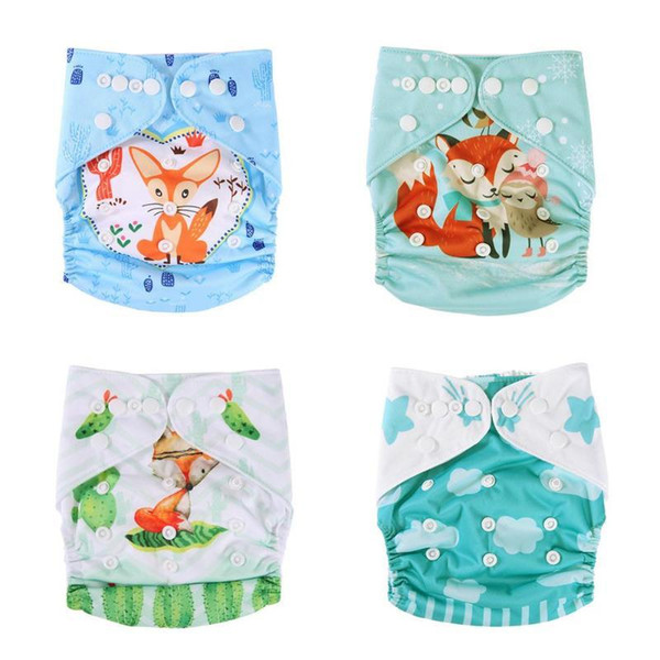 1Pcs Newborn Baby Reusable Diapers Infant Washable Nappies Cloth Baby Children Nappy Changing Waterproof Training Pants Panties