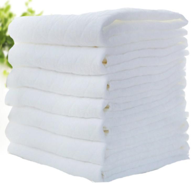 Wholesale - 50pcs 3 Layers Antibacterial Bamboo fiber Baby Diaper diaper pad Cloth Diaper Inserts Diaper Liners