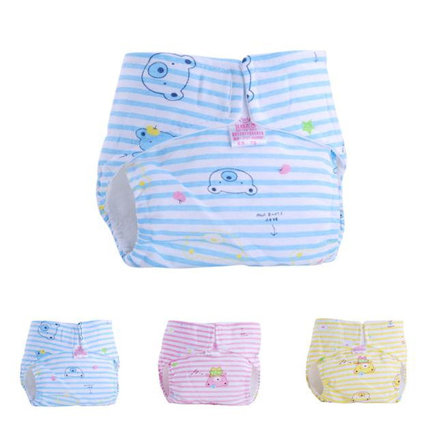 Waterproof Baby Pants 1PC Cute Baby Cotton Training Pants Reusable Infants Nappies Diapers Breathable Cloth Diapers #15