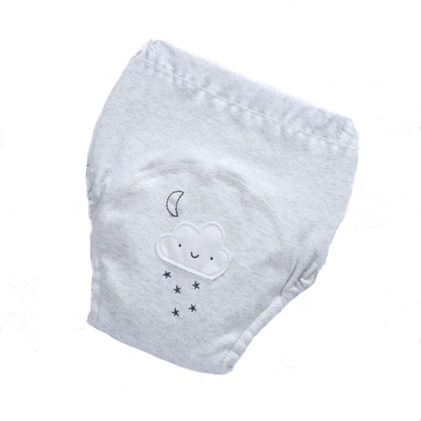 4Layers Reusable Waterproof Baby Potty Training Pants Cloth Diaper Panties Cloud Toddler Gauze Underwear Nappies (8Pcs)