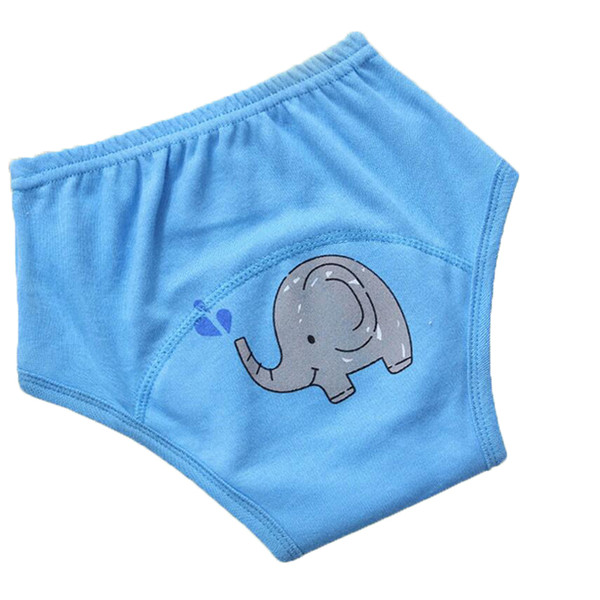 Reusable Infant Potty Training Pants Cloth Animal Diaper Short Panties Newborn Toddler Nappy Waterproof Underwear (10PCS)