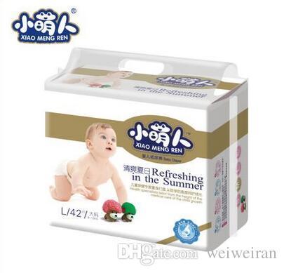 XIAO MENG REN L42 thin baby diapers and baby diapers and non breathable Dry Diapers