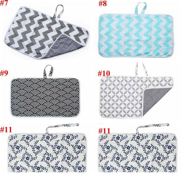 Baby Changing Pads Mats Nappy Diaper Changing Mat Foldable Compact Travel Changing Clutch Foldable Mummy Bag Handbags Wallets