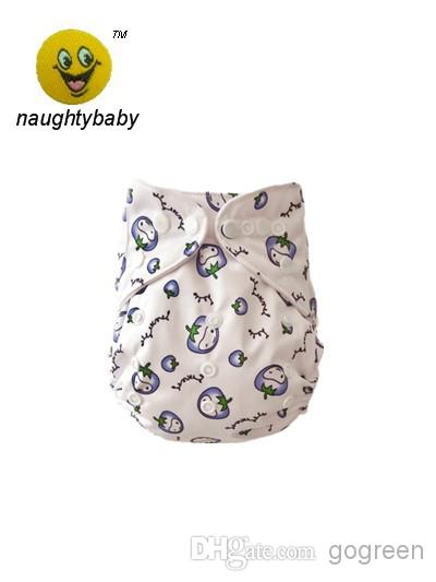 2016 Baby Reusable Print Pul Fabric Baby Nappies Cloth Diaper 5 pcs +5pcs inserts FREE SHIPPING