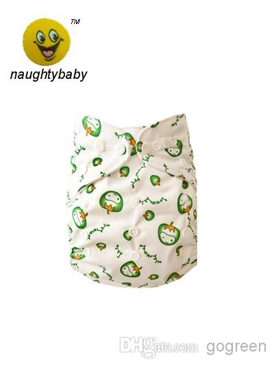 2014 NEW!Happy Flute One Size Pocket Diaper Printed Baby Cloth Diapers 5 pcs +5pcs inserts FREE SHIPPING