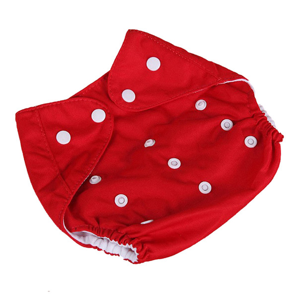 [QianQuHui] 0-3 Years Old Baby Reusable Nappies Adjustable Washable Breathable Cloth Diapers Cover Training Shorts Button