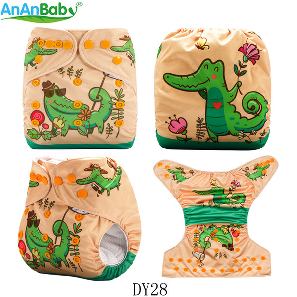 Anaby 2018 Washable Cloth Diaper Cover Adjustable Baby Nappy Reusable Cloth Diapers Available 3-15kg baby