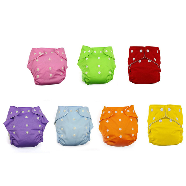 Reuseable Washable Adjustable One Size Baby Pocket Cloth Diapers Nappy