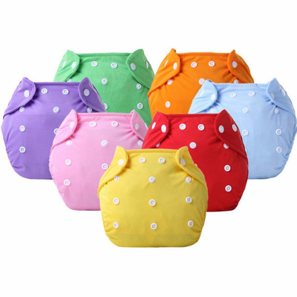 1PCS Reusable Baby Infant Nappy Cloth Washable Diapers Soft Covers Training Pant Cloth Adjustable Fraldas Winter Summer Version