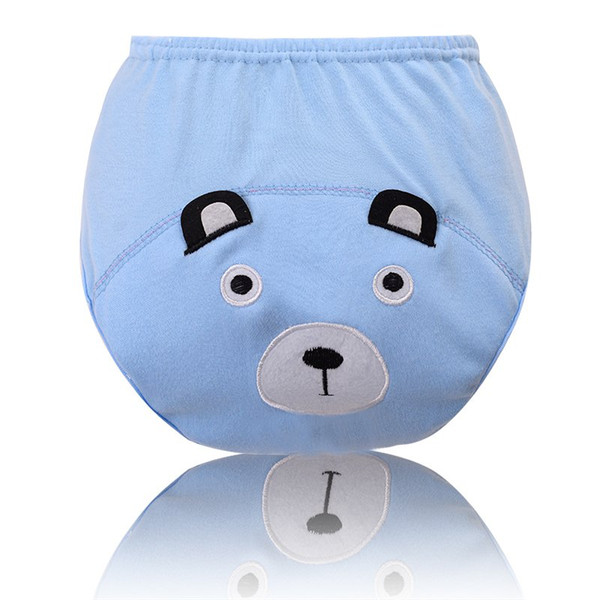 Pro Cotton Infant Baby Diapers Training Study Pants Reusable Nappy Breathable Underwear 0-3Y LM75