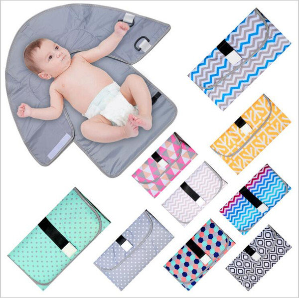 Baby Urine Mats Infant Nappy Bag Toddler Diaper Changing Cover Pad Newborn Multifunctional Portable Urine Mat Foldable Mats Waterproof B7384