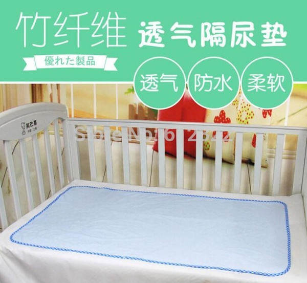 Bamboo changing diapers mat/Baby Infant/Travel 40*50/60*80/80*120 covers waterproof pad/mattress/washable/urine pad bed sheet