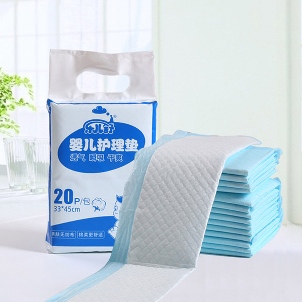 CM0066 20pcs/15pcs Baby Portable Foldable Travel Nappy Diaper Changing Mat disposable Infant Newborn Floor Mat Change Urine