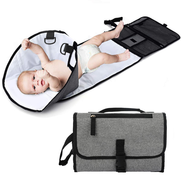 Top Quality 3-in-1 Baby Changing Pads Multifunctional Portable Infant Baby Foldable Urine Mat Waterproof Nappy Bag Diaper Cover Mat Travel