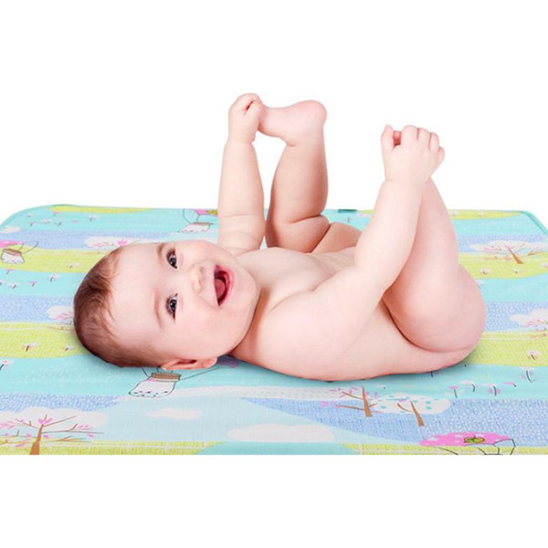 Baby Portable Foldable Washable Compact Travel Nappy Diaper Changing Mat Waterproof Baby Floor Mat Change Play