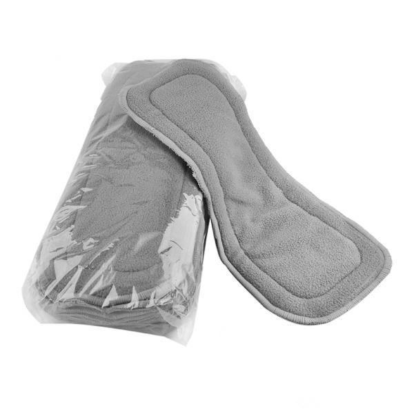 Babyland Thick 4 layers Changing Pad Bamboo Charcoal Insert Baby Diapers Environmental Infant Cloth Diaper Nappy 50PC