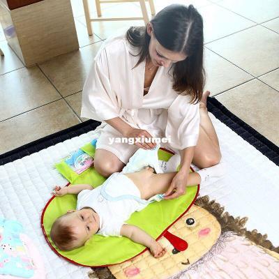 Waterproof Foldable Portable Baby Diaper Changing Mat Nappy Changing Pad Travel Changing Station Baby Care Products Hangs Stroller