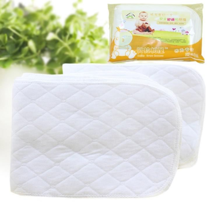 - 20pcs 3 Layers Antibacterial Bamboo fiber Baby Diaper diaper pad Cloth Diaper Inserts Diaper Liners Free Shipping