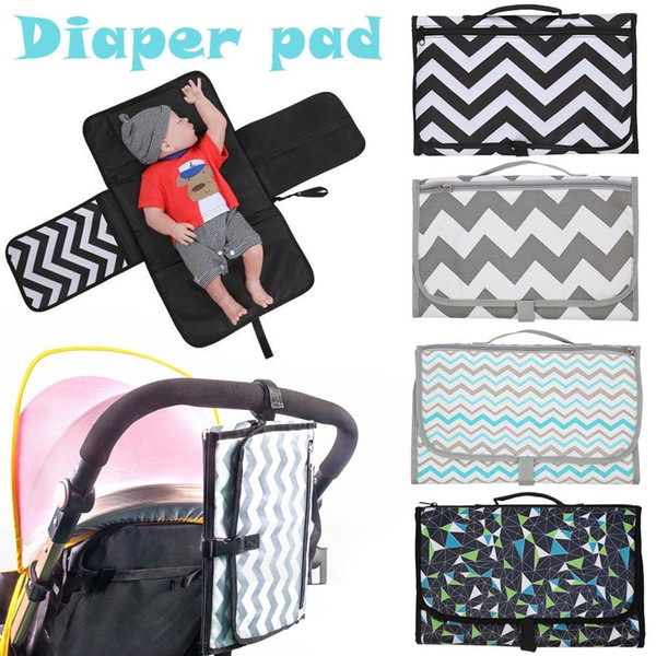 Multi-Functional Diaper Pad - Portable Waterproof Baby Cloth Change Diaper Pad Diaphragm Foldable Insulation Pad