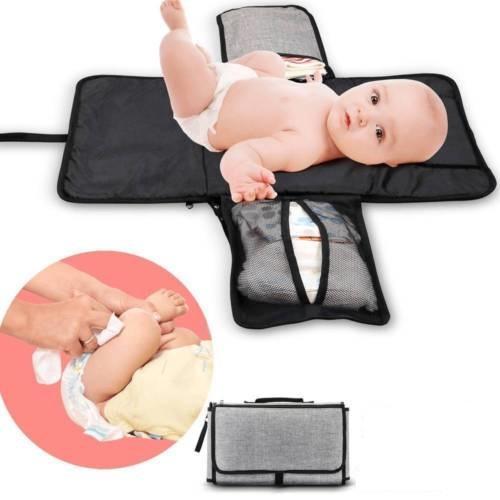 Multi Function Portable Diaper Changing Bag Pad for Travel Portable Baby Diaper Pad Folding Portable Mom Bag Baby Changing Mat VB