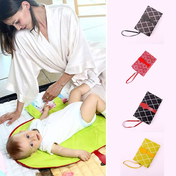 Waterproof baby changing mat sheet portable diaper pad travel table Station Kit 2018 New Arrival High Quality