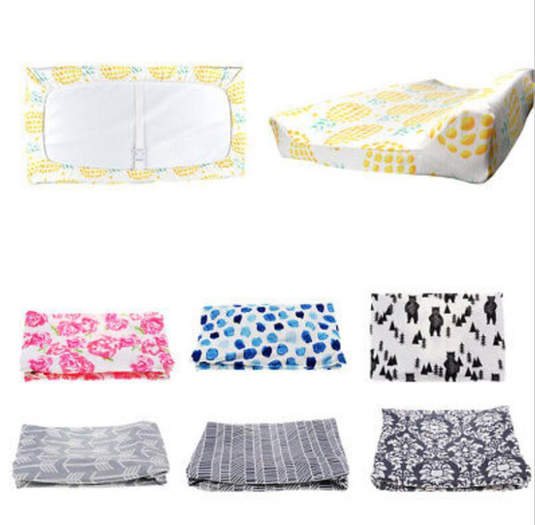 baby Changing Pad Cover Change Table Cradle Bassinet Sheets for Baby Compact Nappy Diaper Changing Pads Mats KKA5821