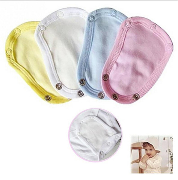 1PC Baby Boys Girls Soft Feeling Super Utility Bodysuit Jumpsuit Diaper Romper Lengthen Extend Film Kids Romper Partner 4 Colors