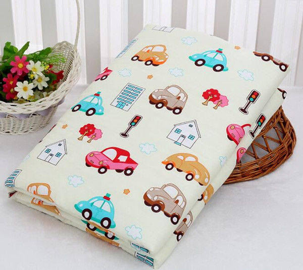 2pcs Cotton baby waterproof pad infant bed sheets changing mat Baby urine pad newborn 80*120CM